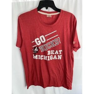 Homage Ohio State Buckeyes‎ Go Bucks Beat Michigan T Shirt Large